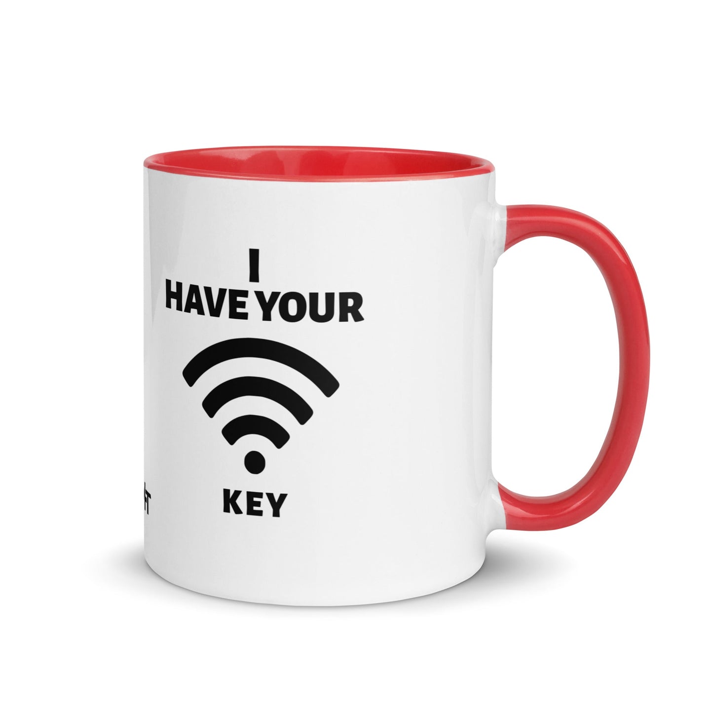 I have your Wi-Fi password - Mug with Color Inside by DarkByteGear