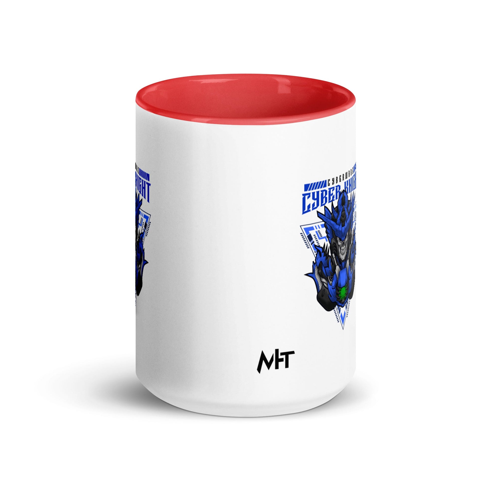 CyberWare Cyber knight - Mug with Color Inside by DarkByteGear