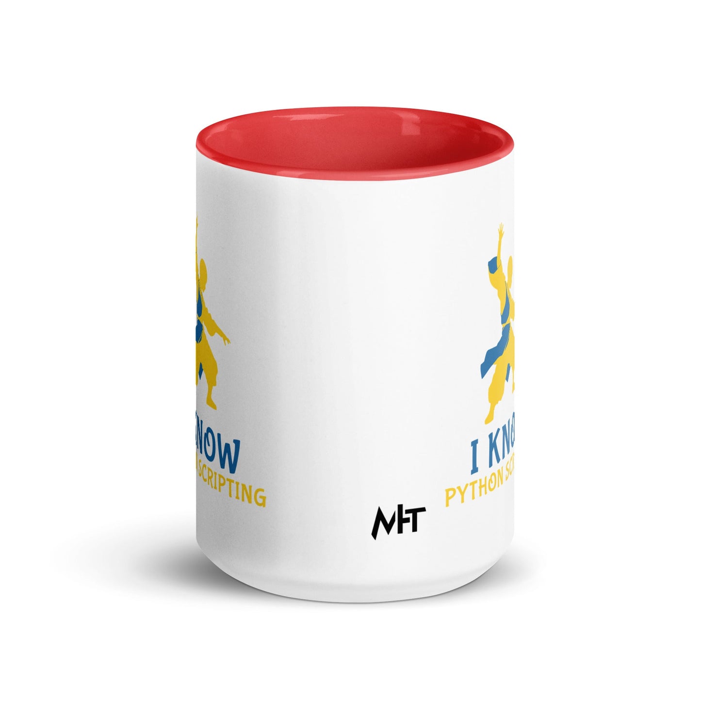 I Know Python Scripting - Mug with Color Inside by DarkByteGear