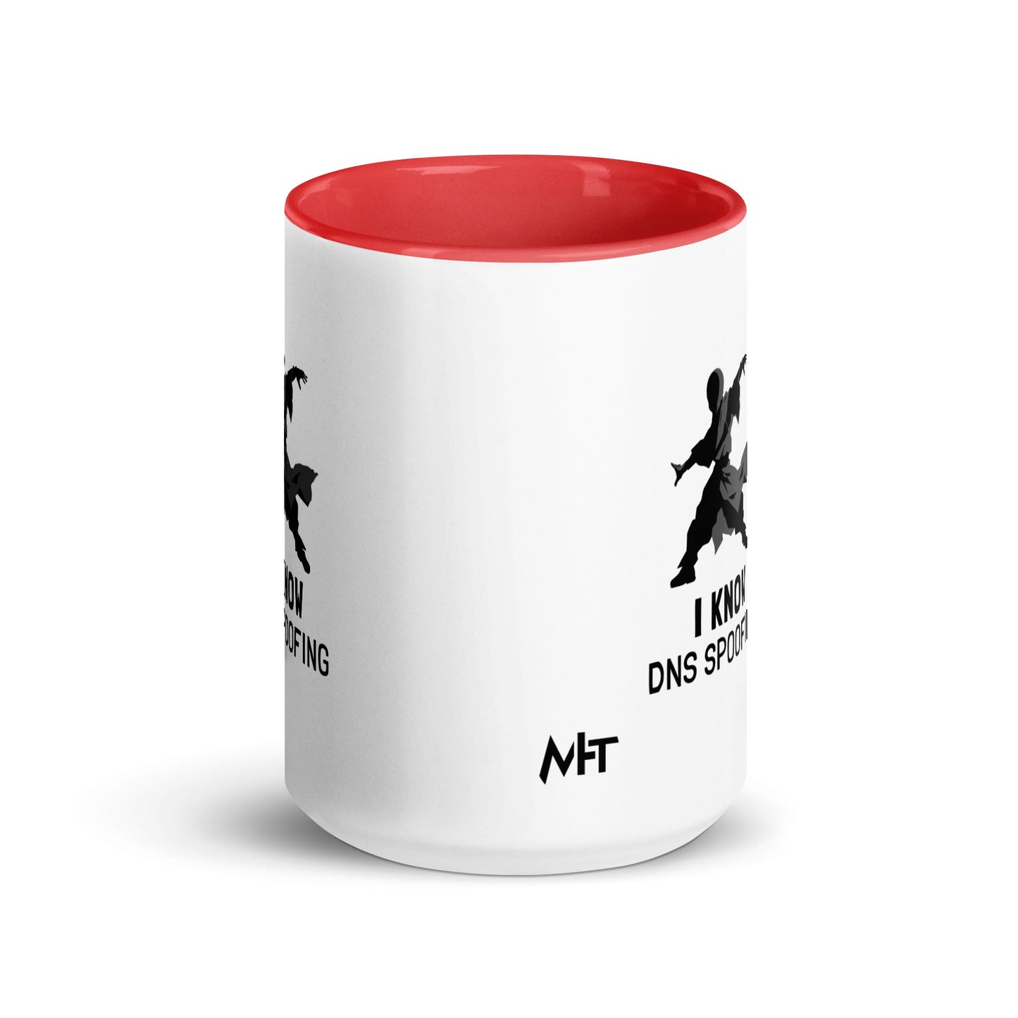 I Know DNS Spoofing - Mug with Color Inside by DarkByteGear