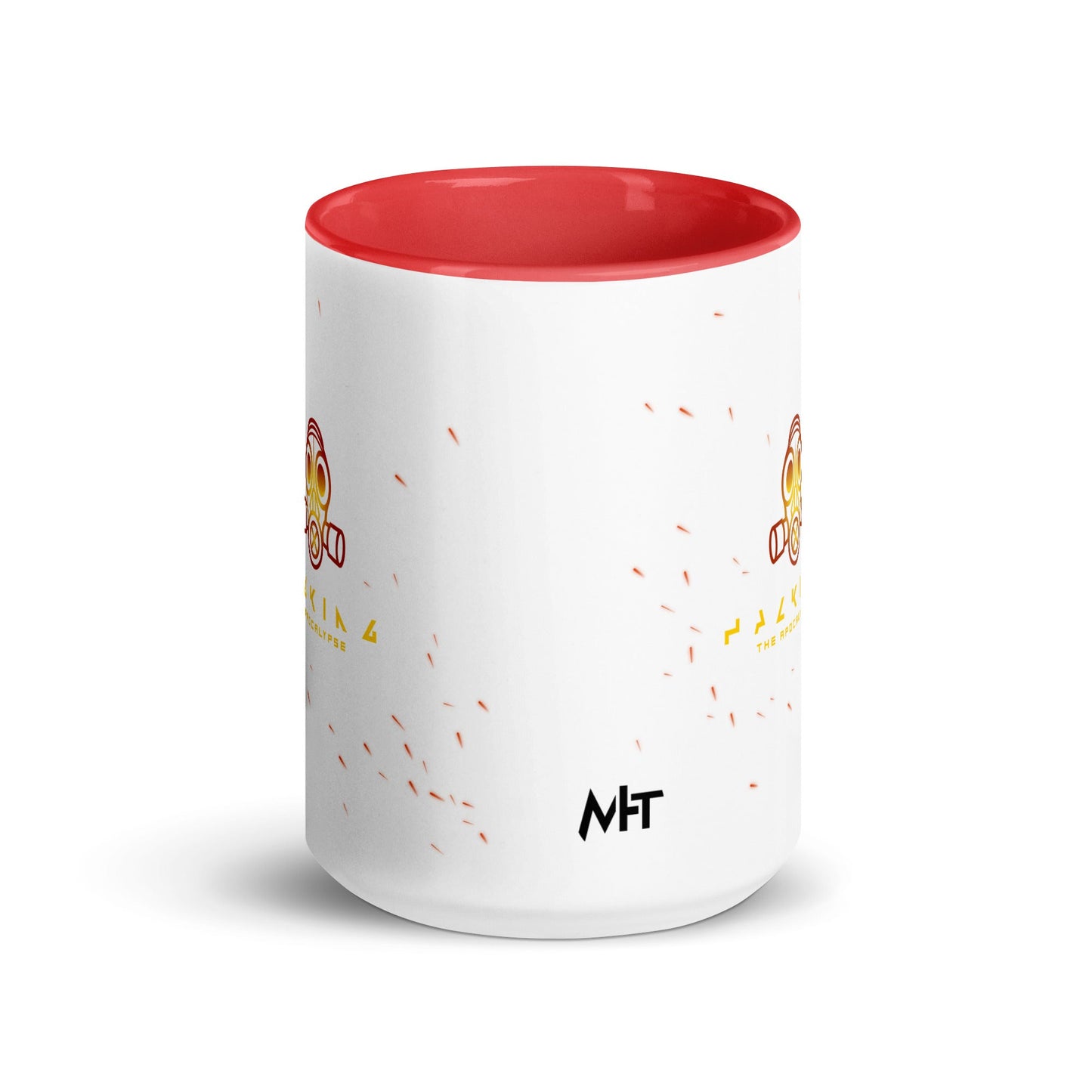 Hacking the apocalypse - Mug with Color Inside by DarkByteGear