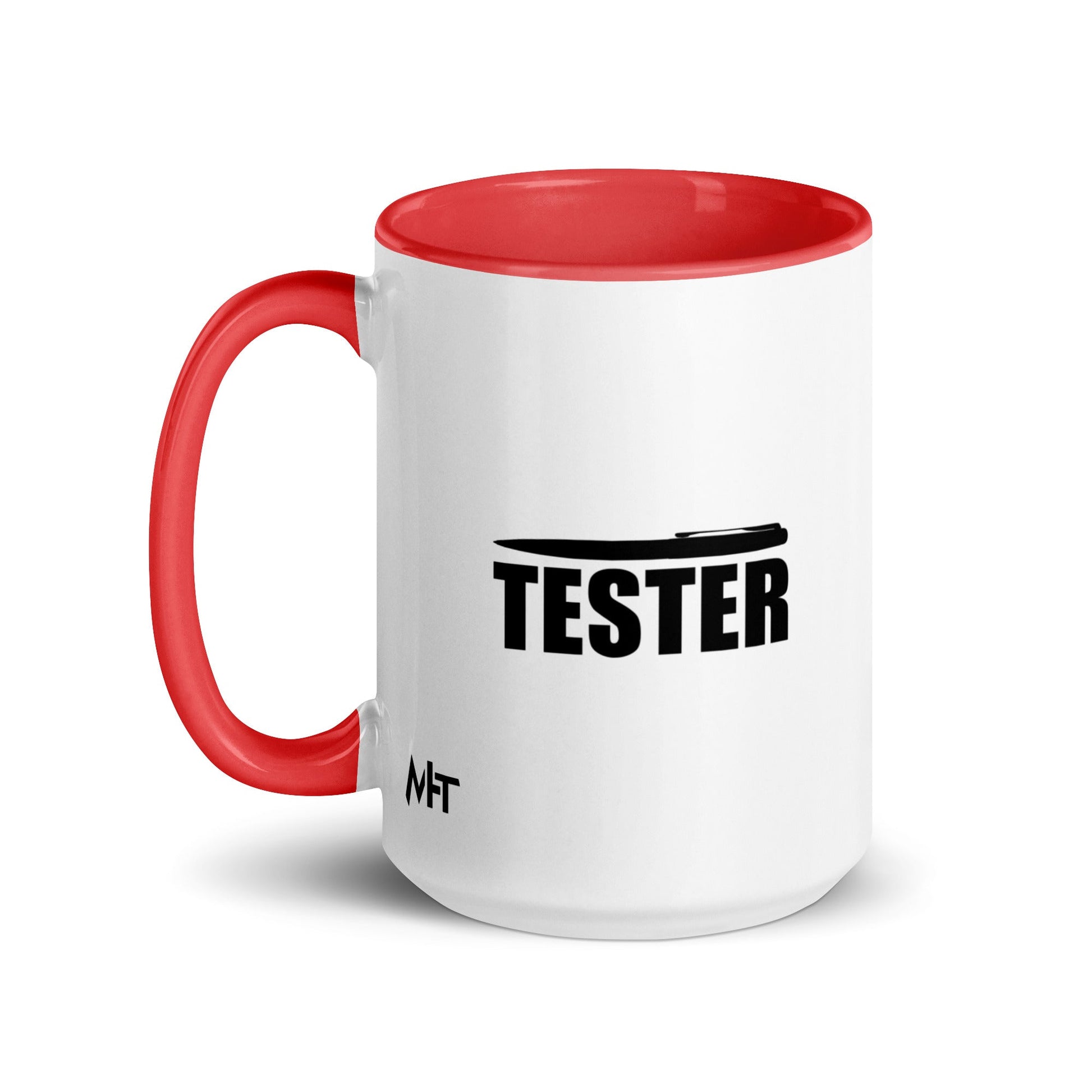 Pentester V2 - Mug with Color Inside by DarkByteGear