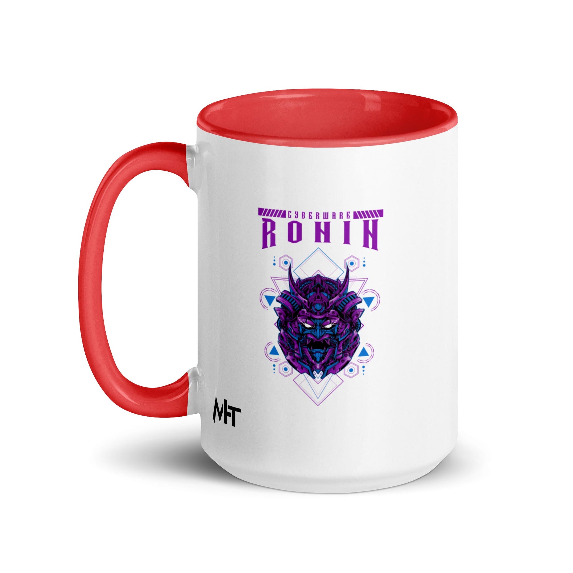 CyberWare Ronin - Mug with Color Inside by DarkByteGear