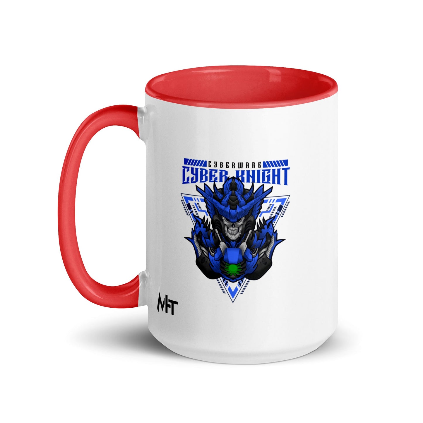 CyberWare Cyber knight - Mug with Color Inside by DarkByteGear