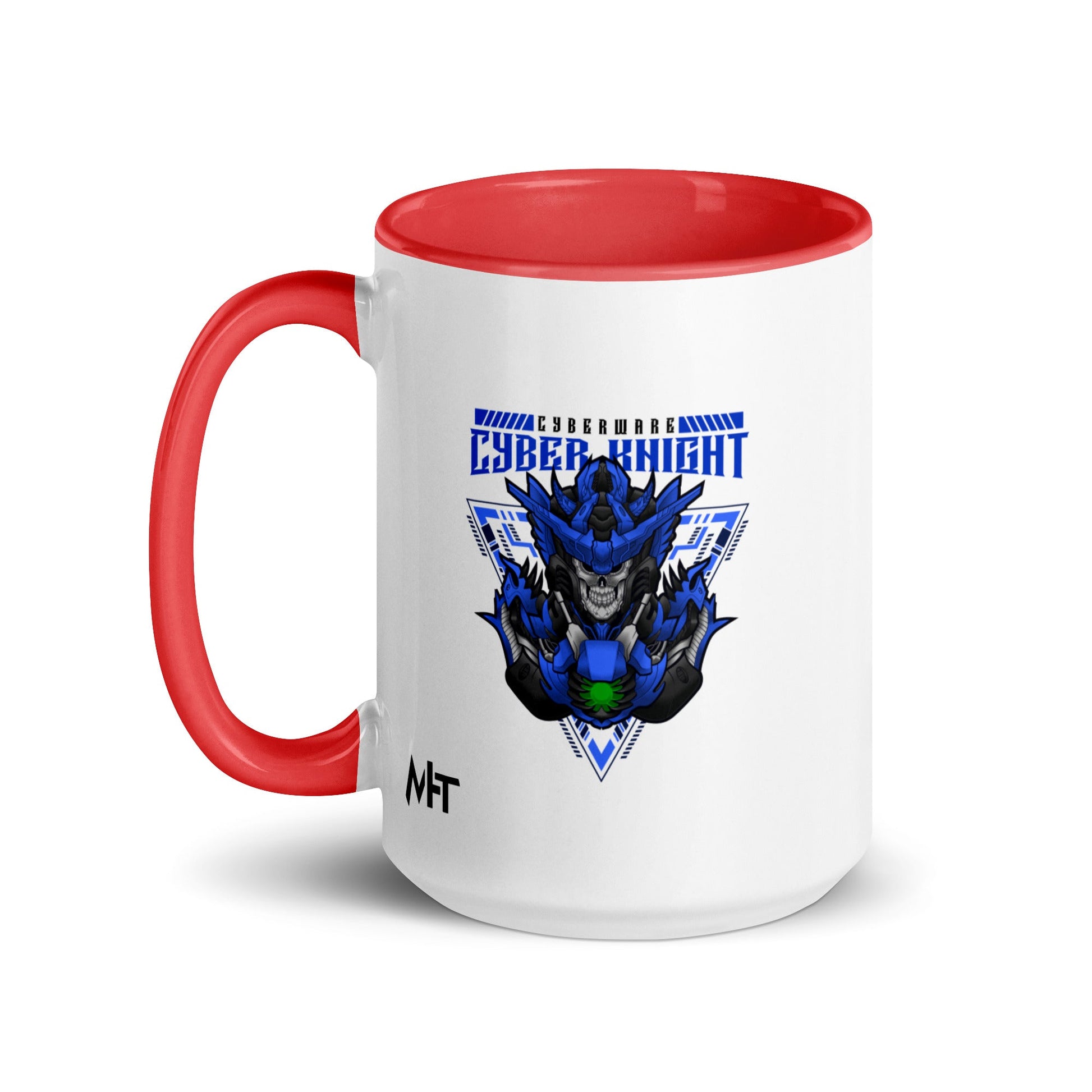 CyberWare Cyber knight - Mug with Color Inside by DarkByteGear