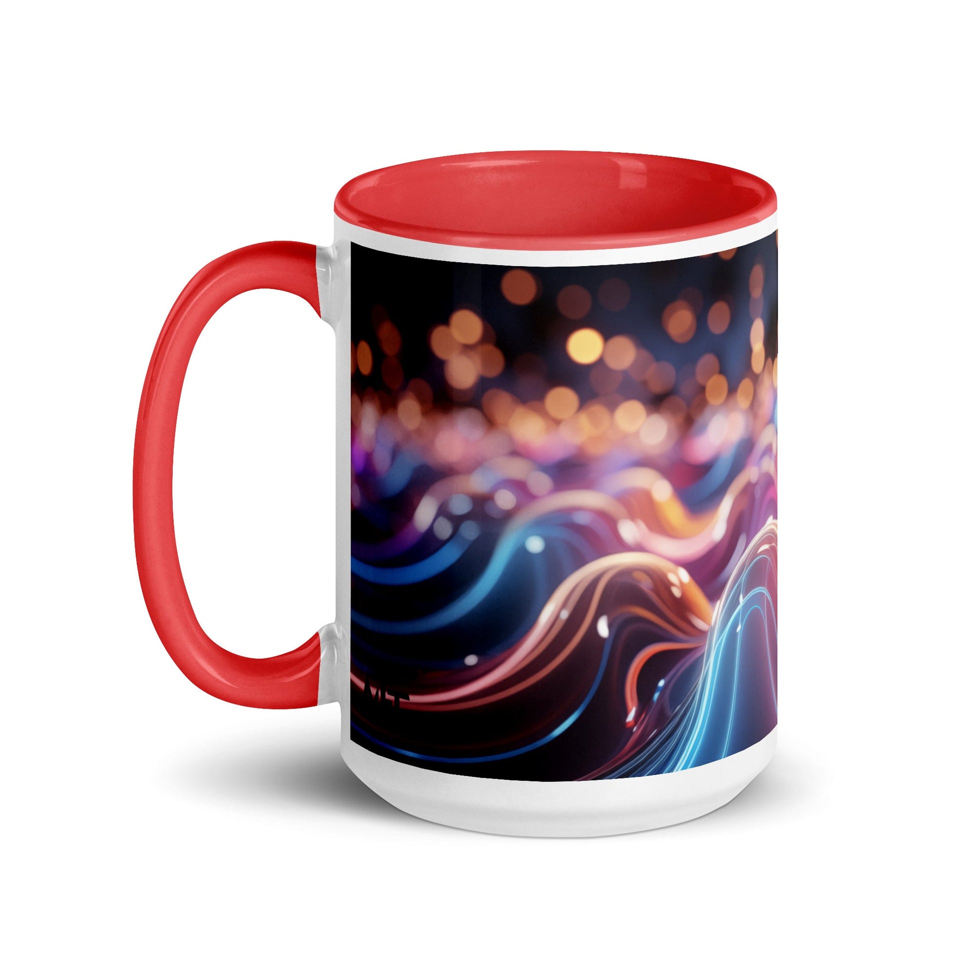 Neon AI - Mug with Color Inside by DarkByteGear