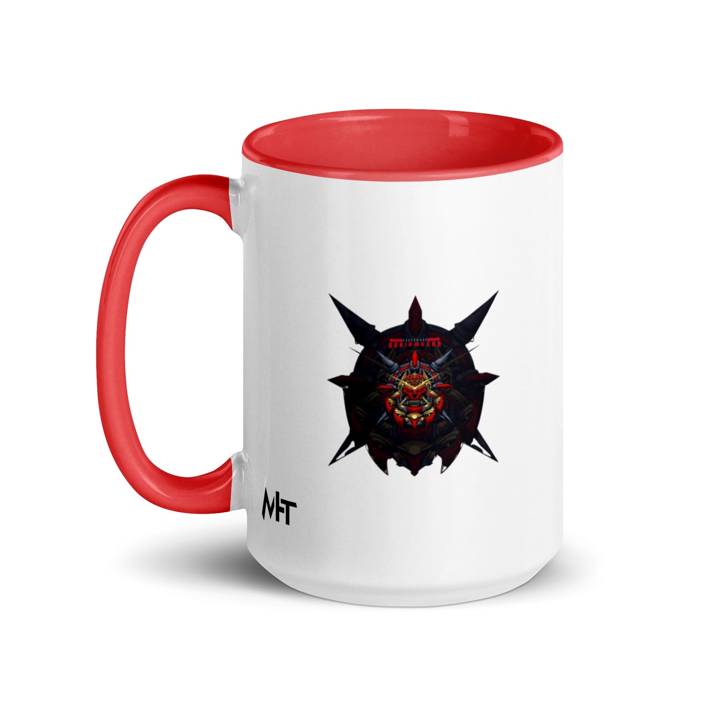 Cyberware Ronin Mecha - Mug with Color Inside by DarkByteGear
