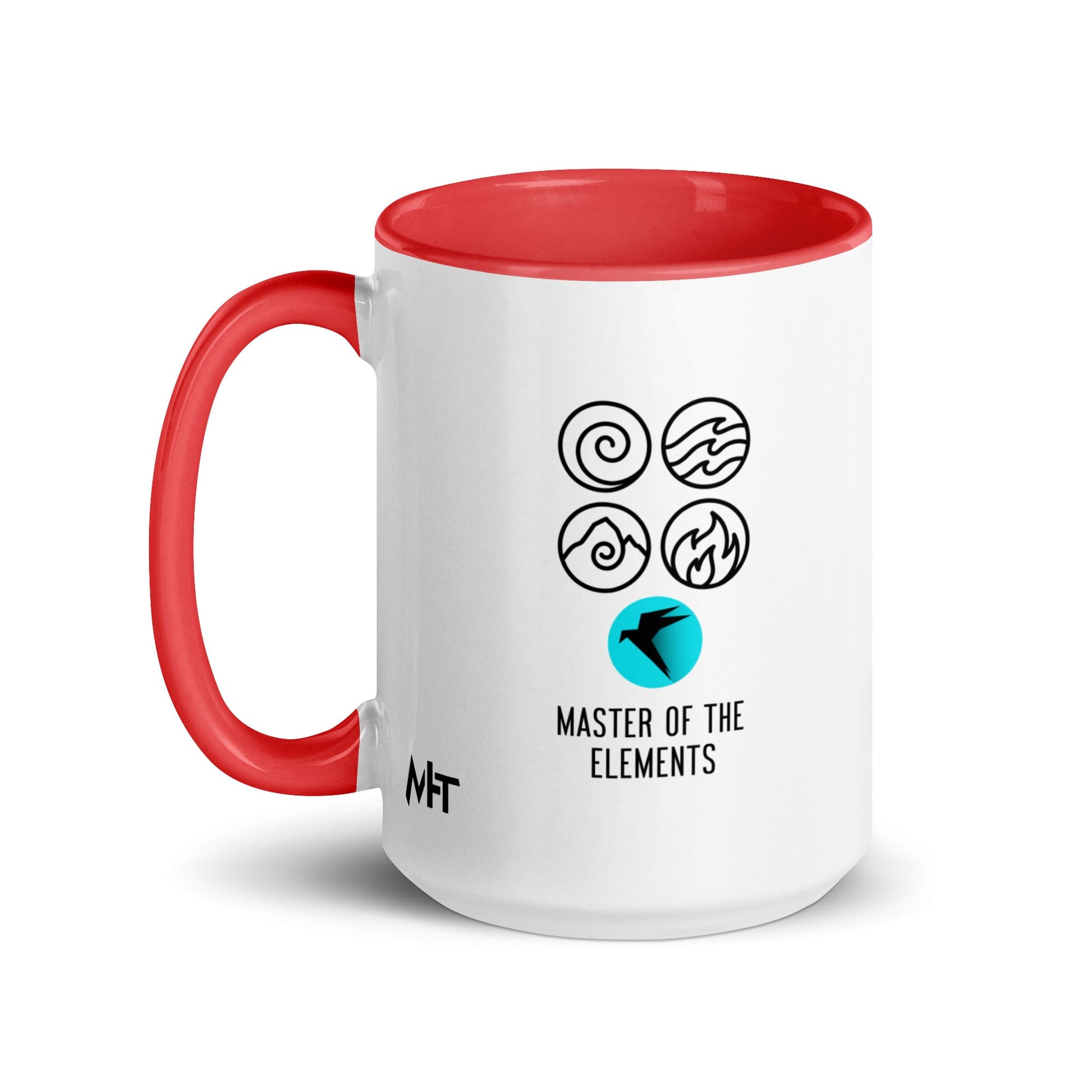 Master of Elements - Mug with Color Inside by DarkByteGear