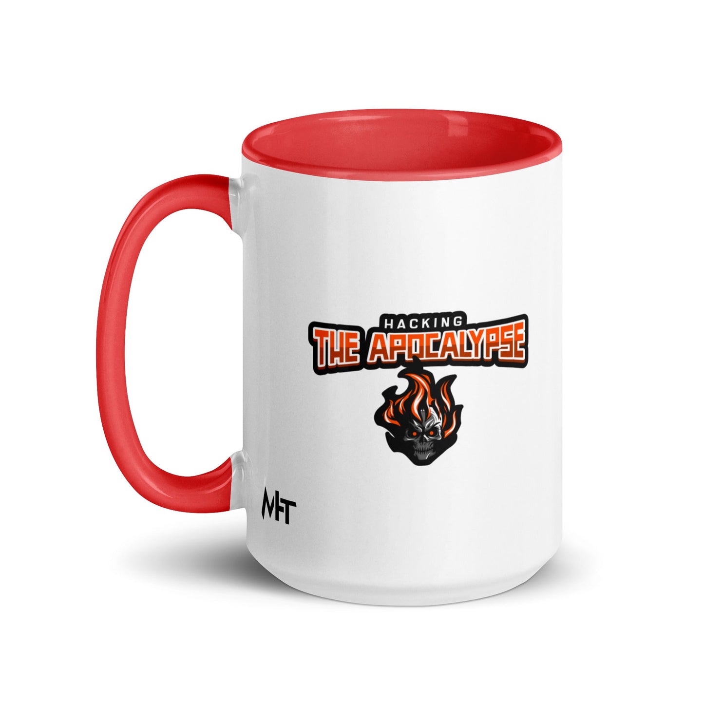 Hacking the Apocalypse V1 - Mug with Color Inside by DarkByteGear