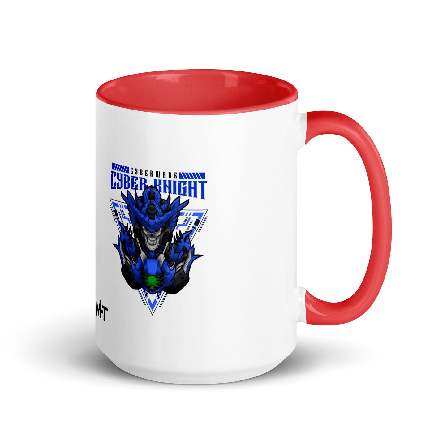 CyberWare Cyber knight - Mug with Color Inside by DarkByteGear