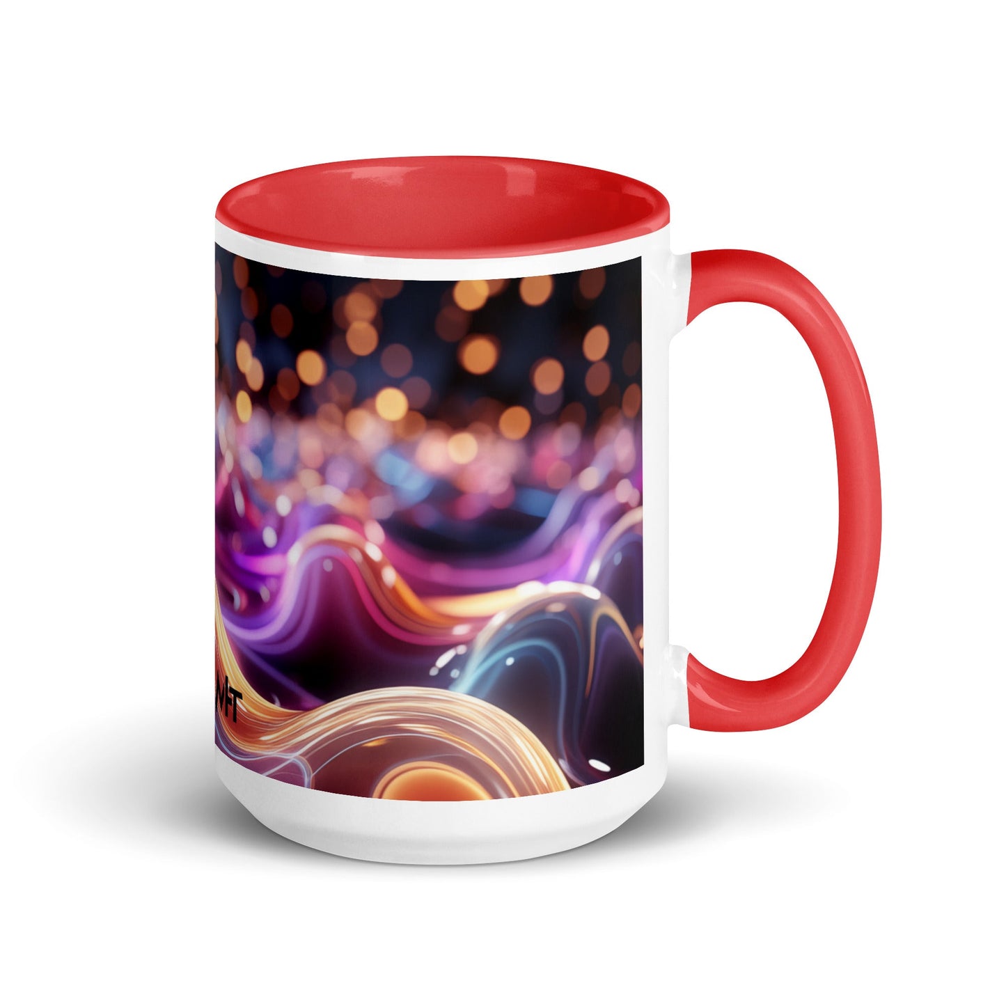 Neon AI - Mug with Color Inside by DarkByteGear