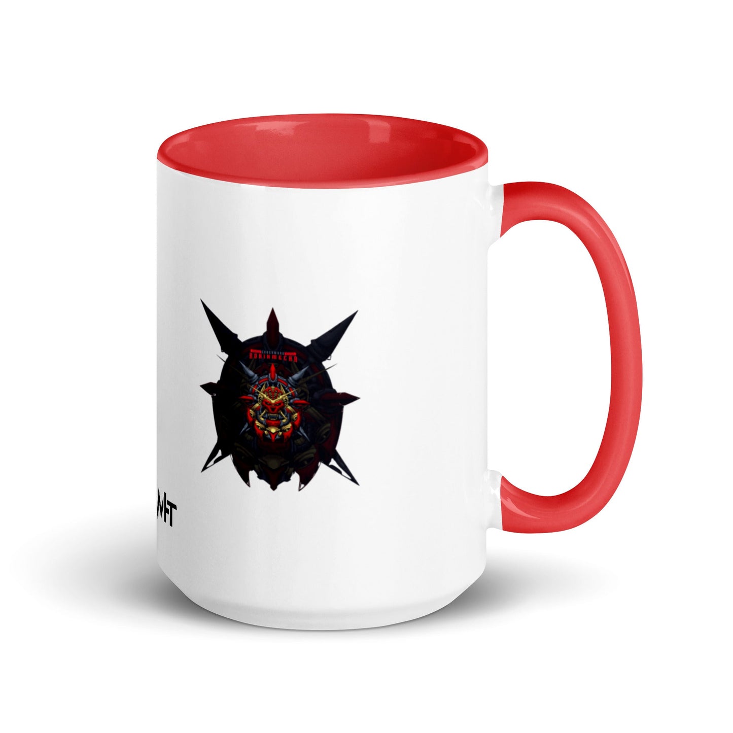 Cyberware Ronin Mecha - Mug with Color Inside by DarkByteGear
