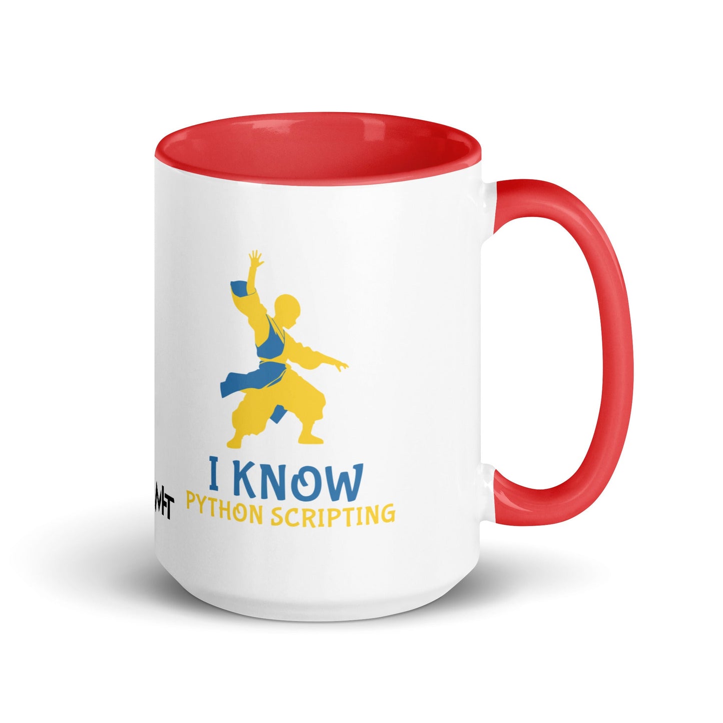 I Know Python Scripting - Mug with Color Inside by DarkByteGear
