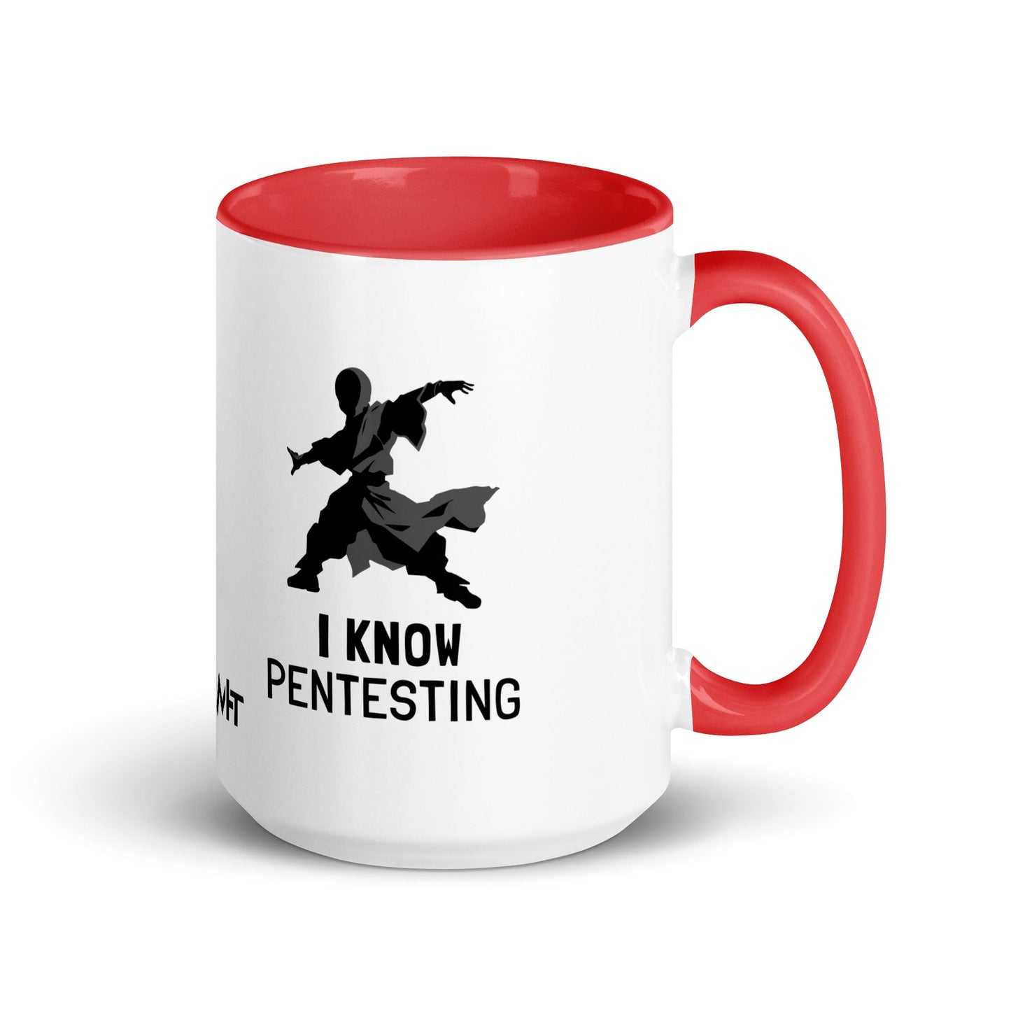I Know Pentesting - Mug with Color Inside by DarkByteGear
