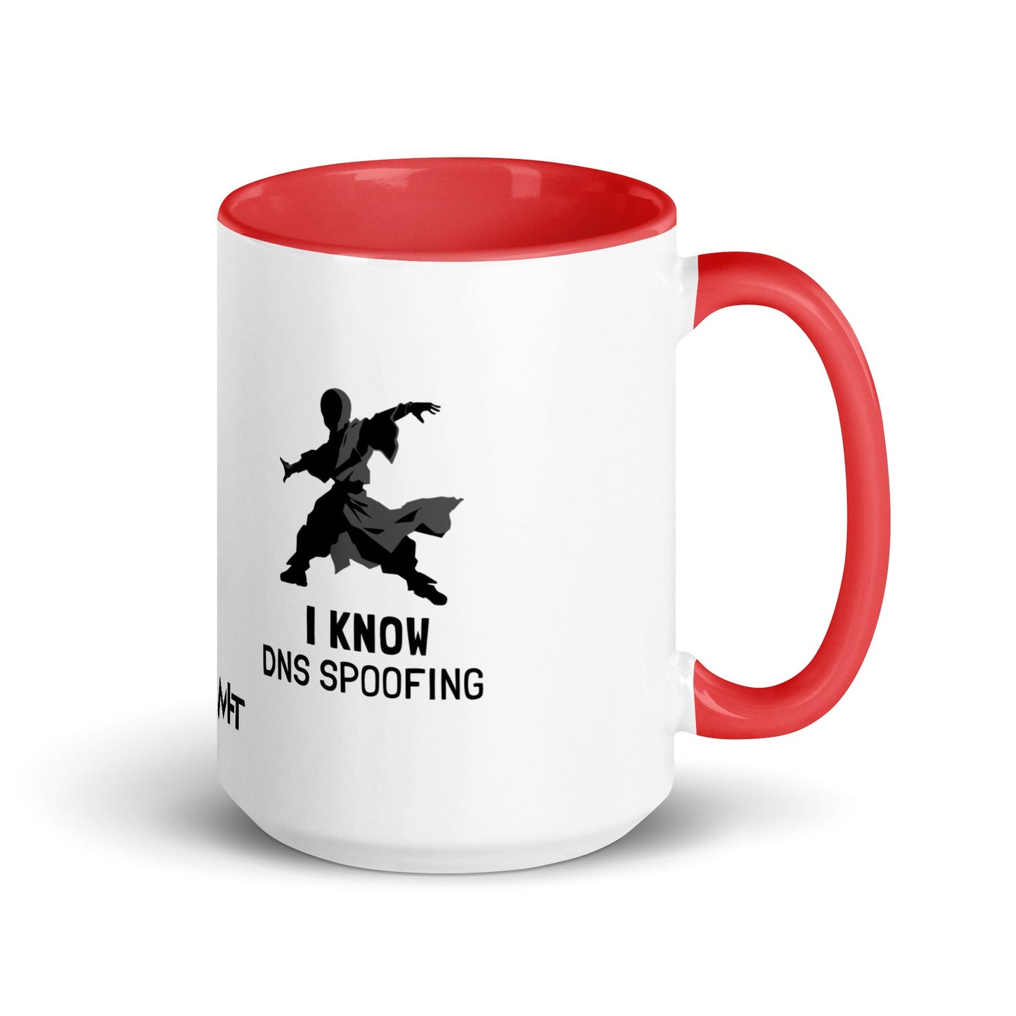 I Know DNS Spoofing - Mug with Color Inside by DarkByteGear