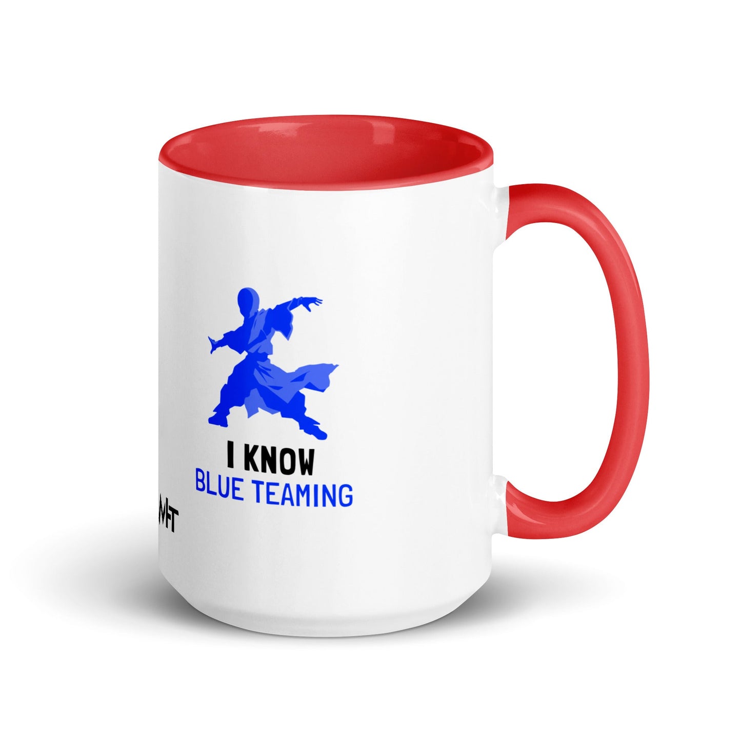 I Know Blue Teaming - Mug with Color Inside by DarkByteGear