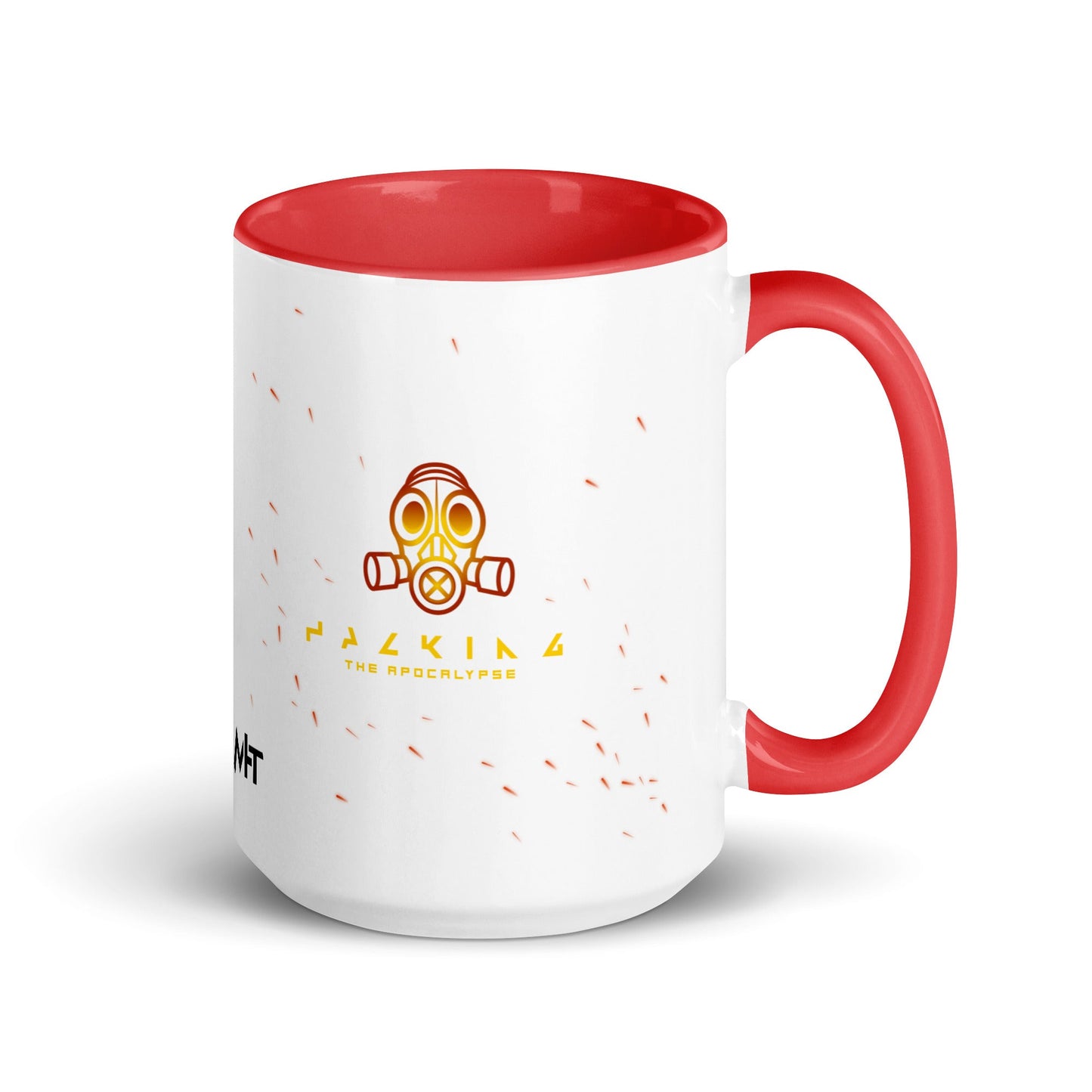 Hacking the apocalypse - Mug with Color Inside by DarkByteGear