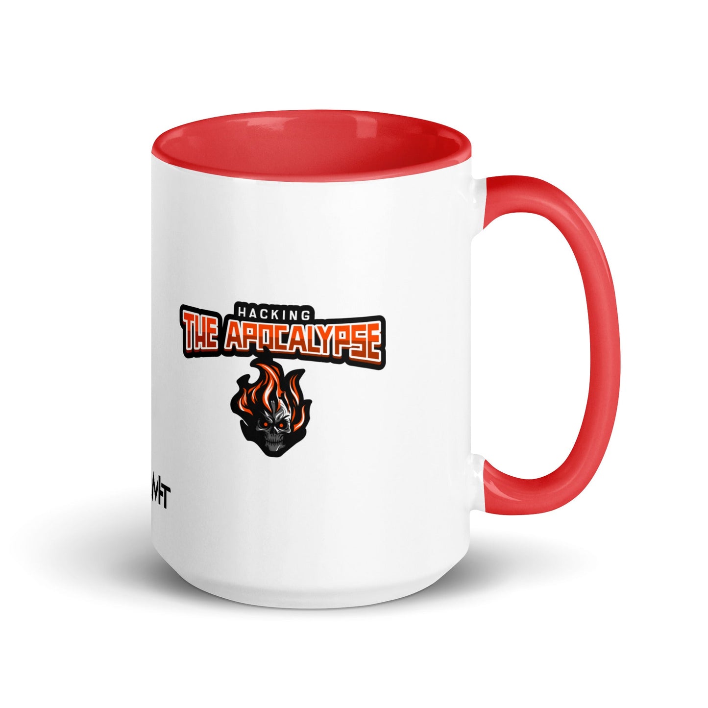 Hacking the Apocalypse V1 - Mug with Color Inside by DarkByteGear