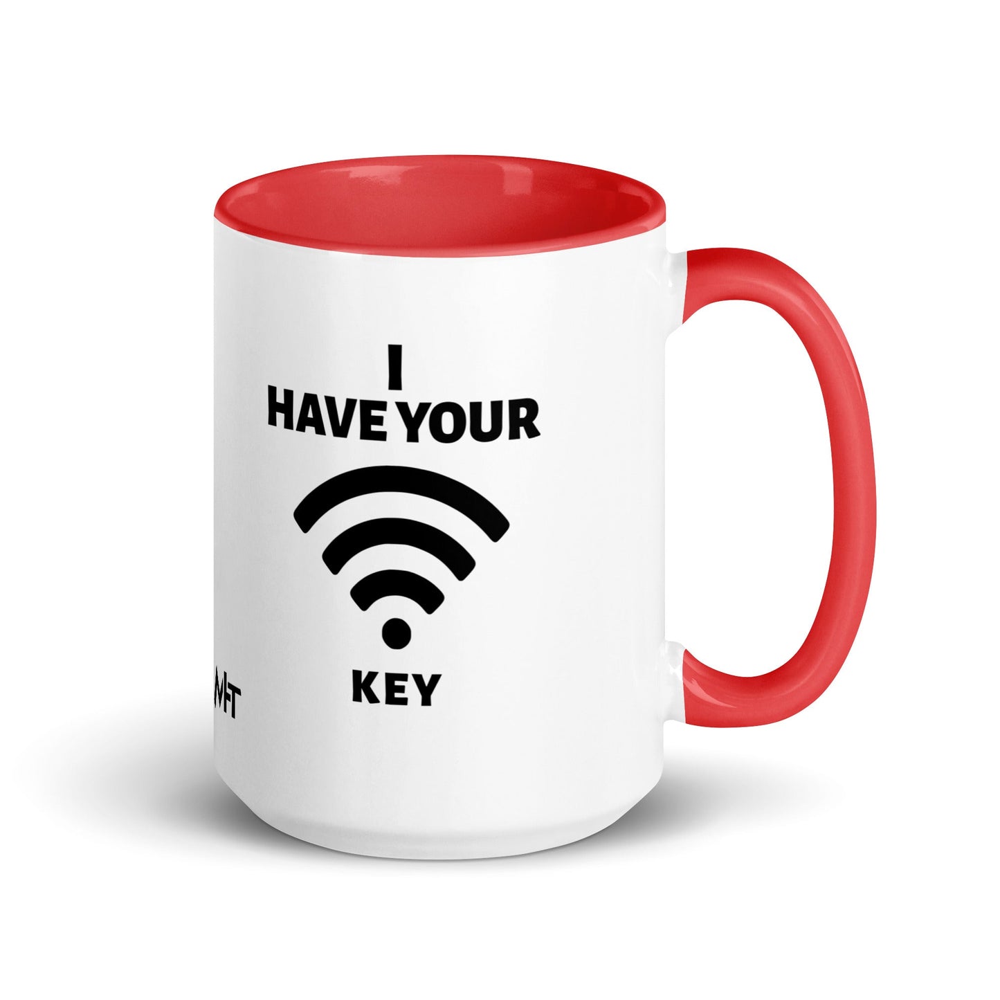 I have your Wi-Fi password - Mug with Color Inside by DarkByteGear