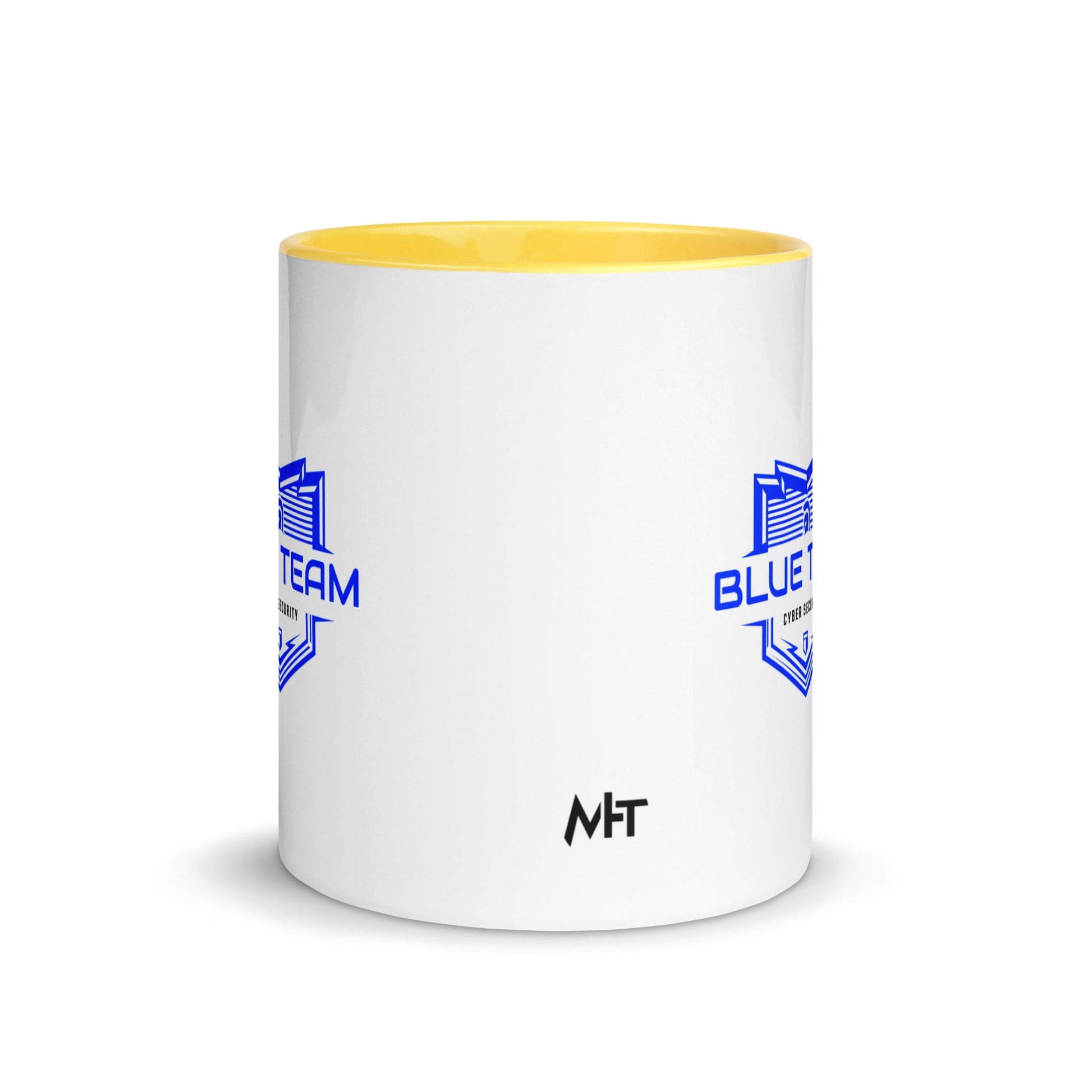 Cyber Security Blue Team V17 - Mug with Color Inside by DarkByteGear