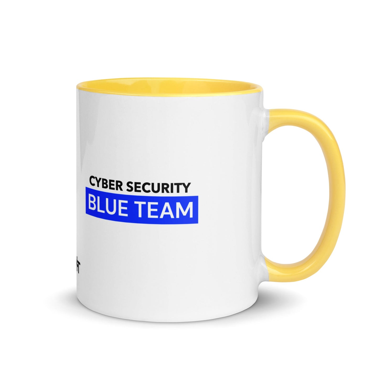 Cyber Security Blue Team V7 - Mug with Color Inside by DarkByteGear