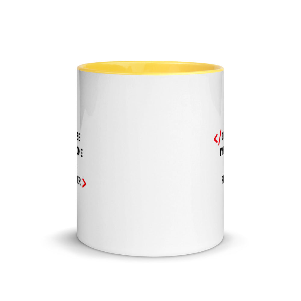 I am Pentester - Mug with Color Inside by DarkByteGear