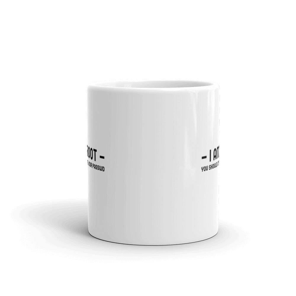 i am root - Mug by DarkByteGear