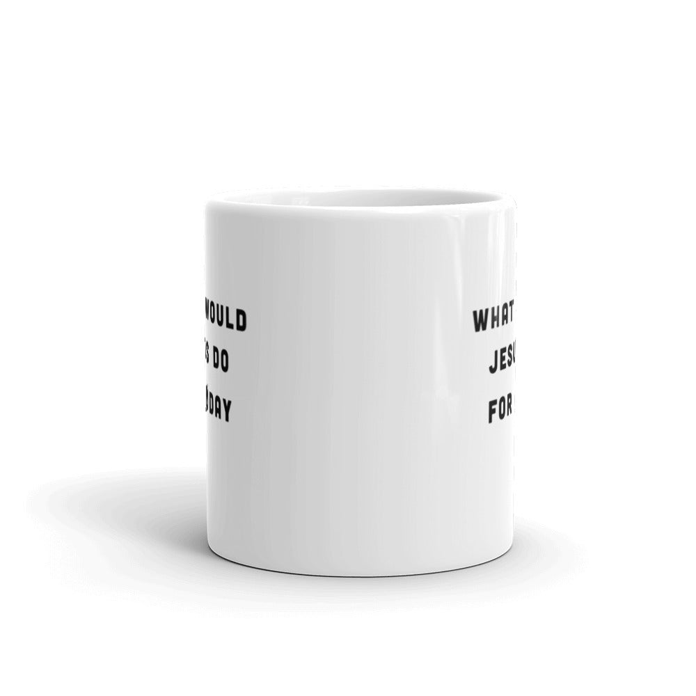 What would Jesus do for 0day - Mug by DarkByteGear