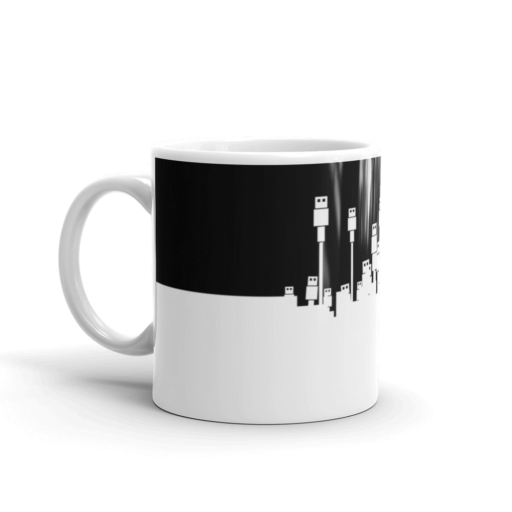 USB Ninja Cable Attack - Mug by DarkByteGear