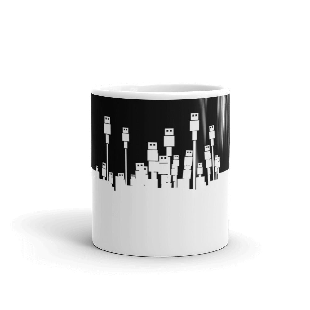 USB Ninja Cable Attack - Mug by DarkByteGear