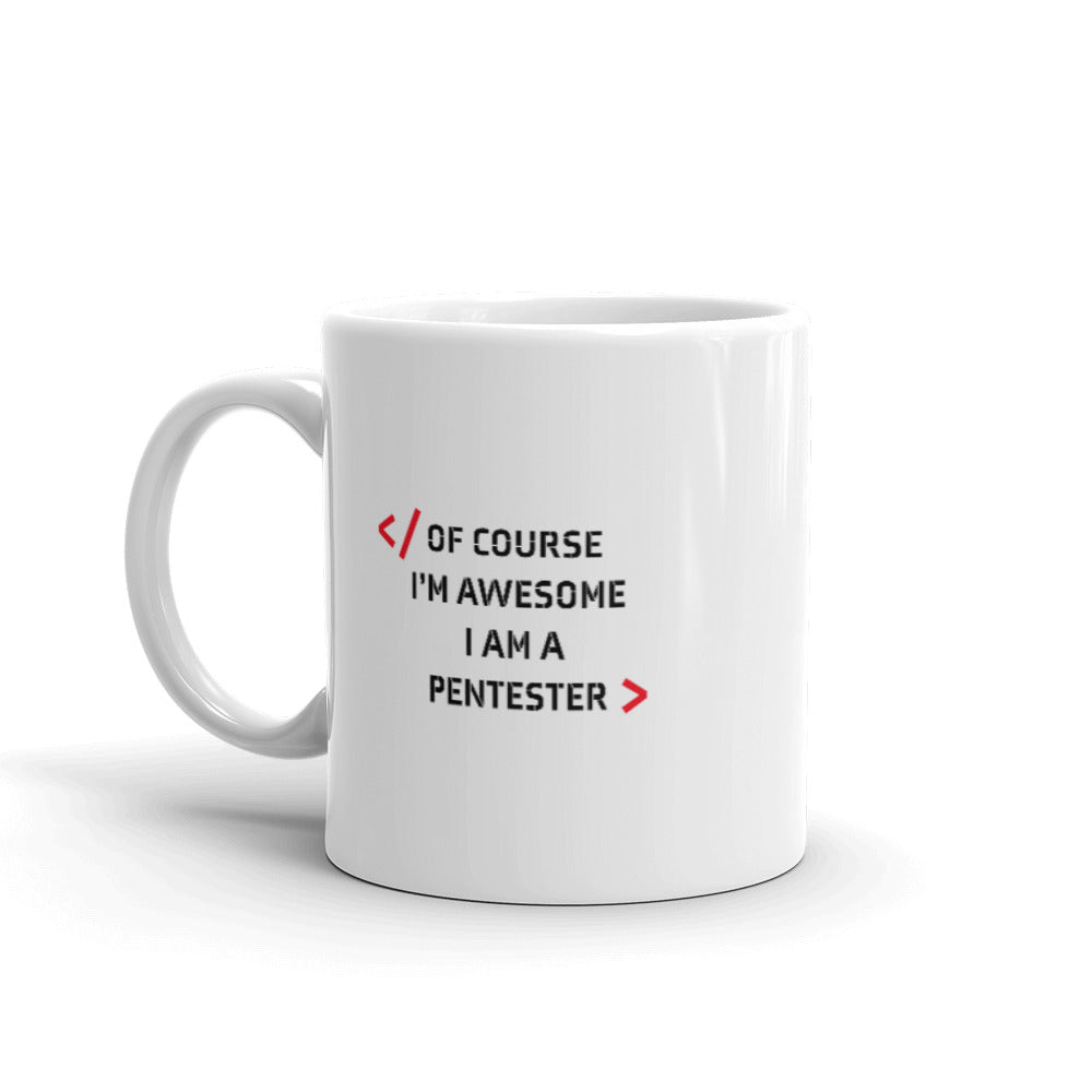 I am Pentester - Mug by DarkByteGear