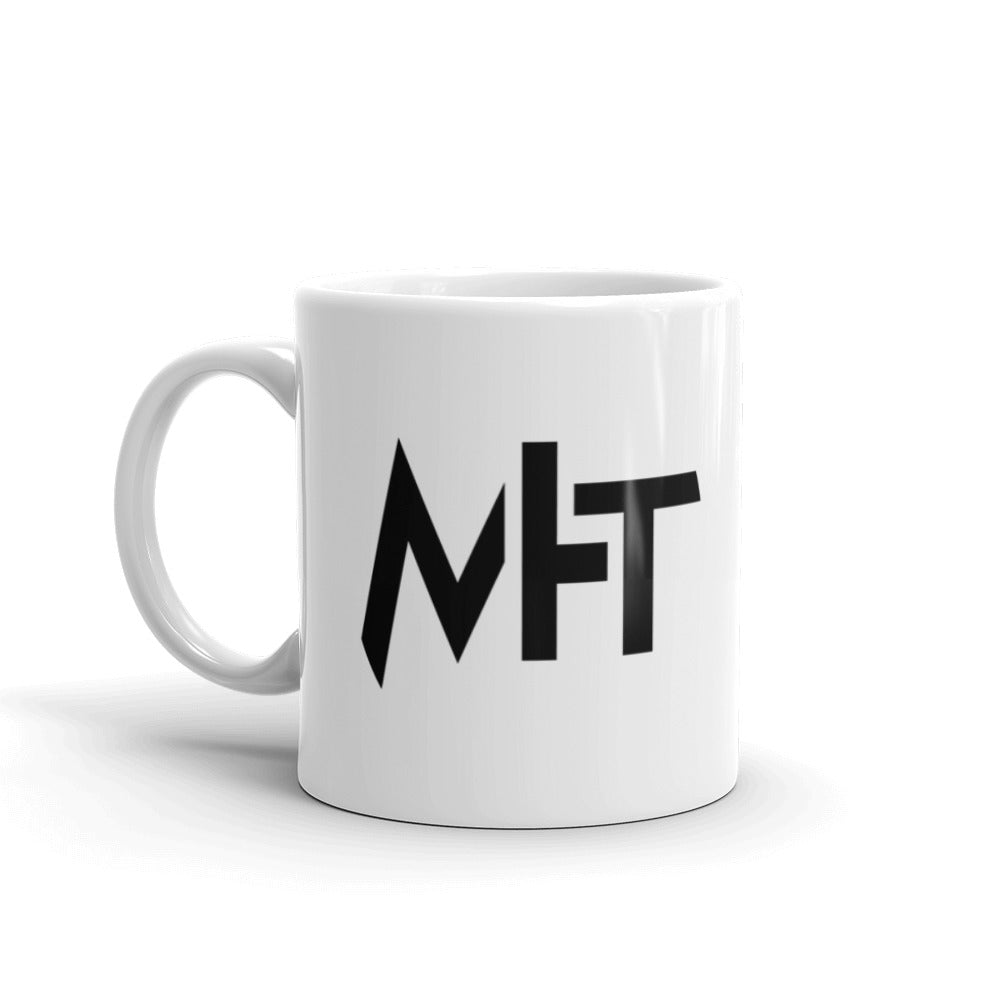 MHT - White glossy mug by DarkByteGear