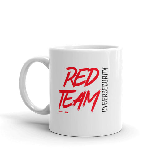 Cyber Security Red Team v6 - White glossy mug by DarkByteGear