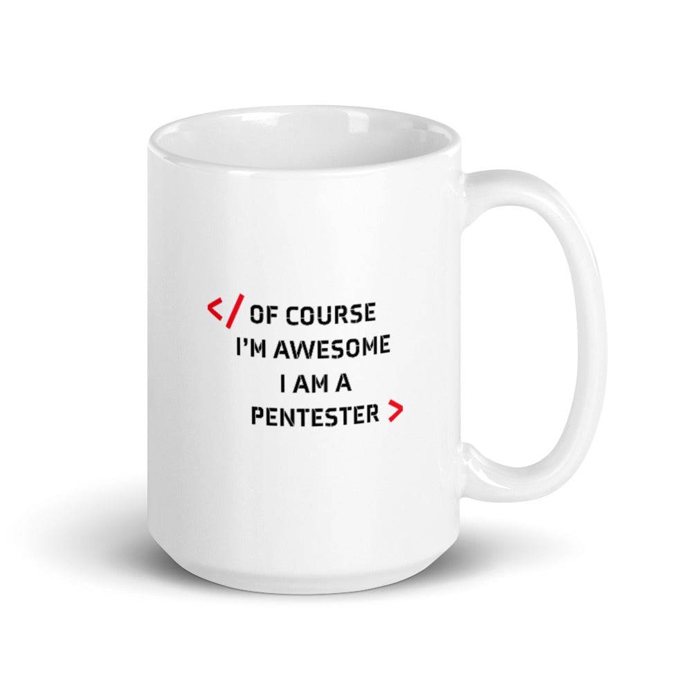 I am Pentester - Mug by DarkByteGear