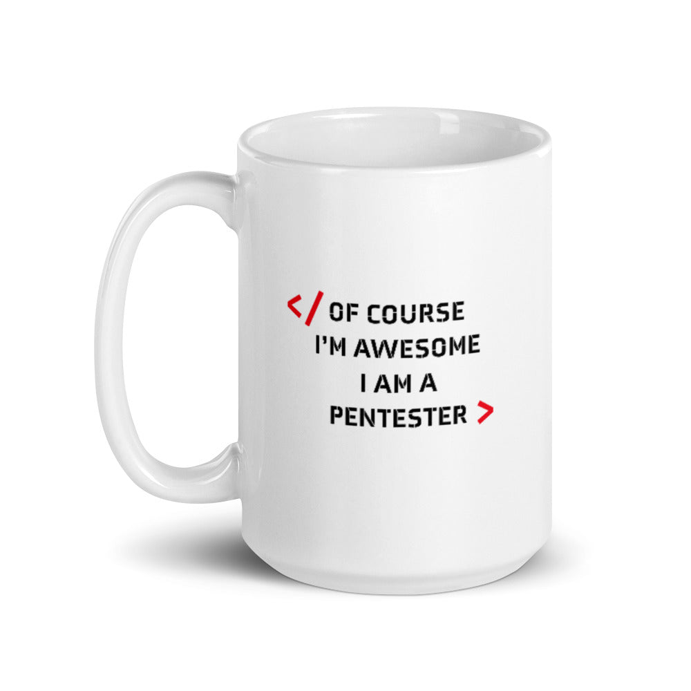 I am Pentester - Mug by DarkByteGear