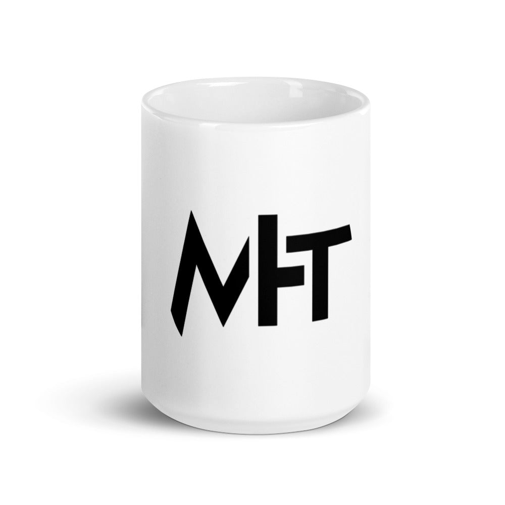 MHT - White glossy mug by DarkByteGear