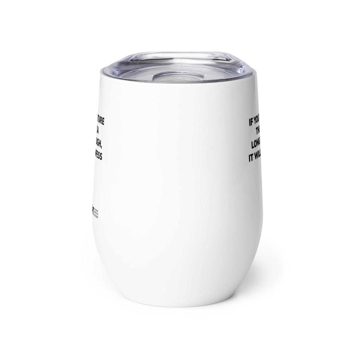 If you torture the data - Wine tumbler by DarkByteGear