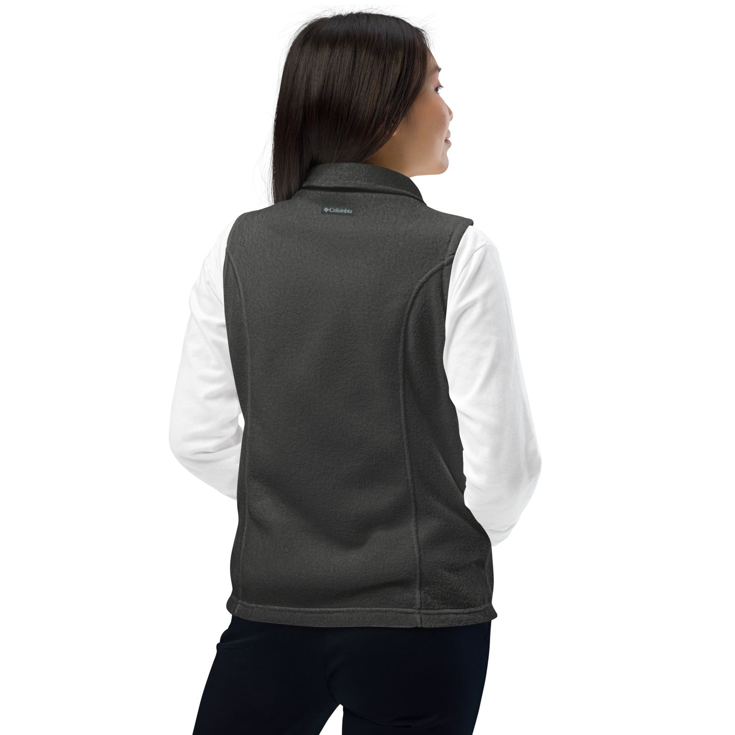 Athletes Empower Athletes - Women’s Columbia fleece vest by DarkByteGear
