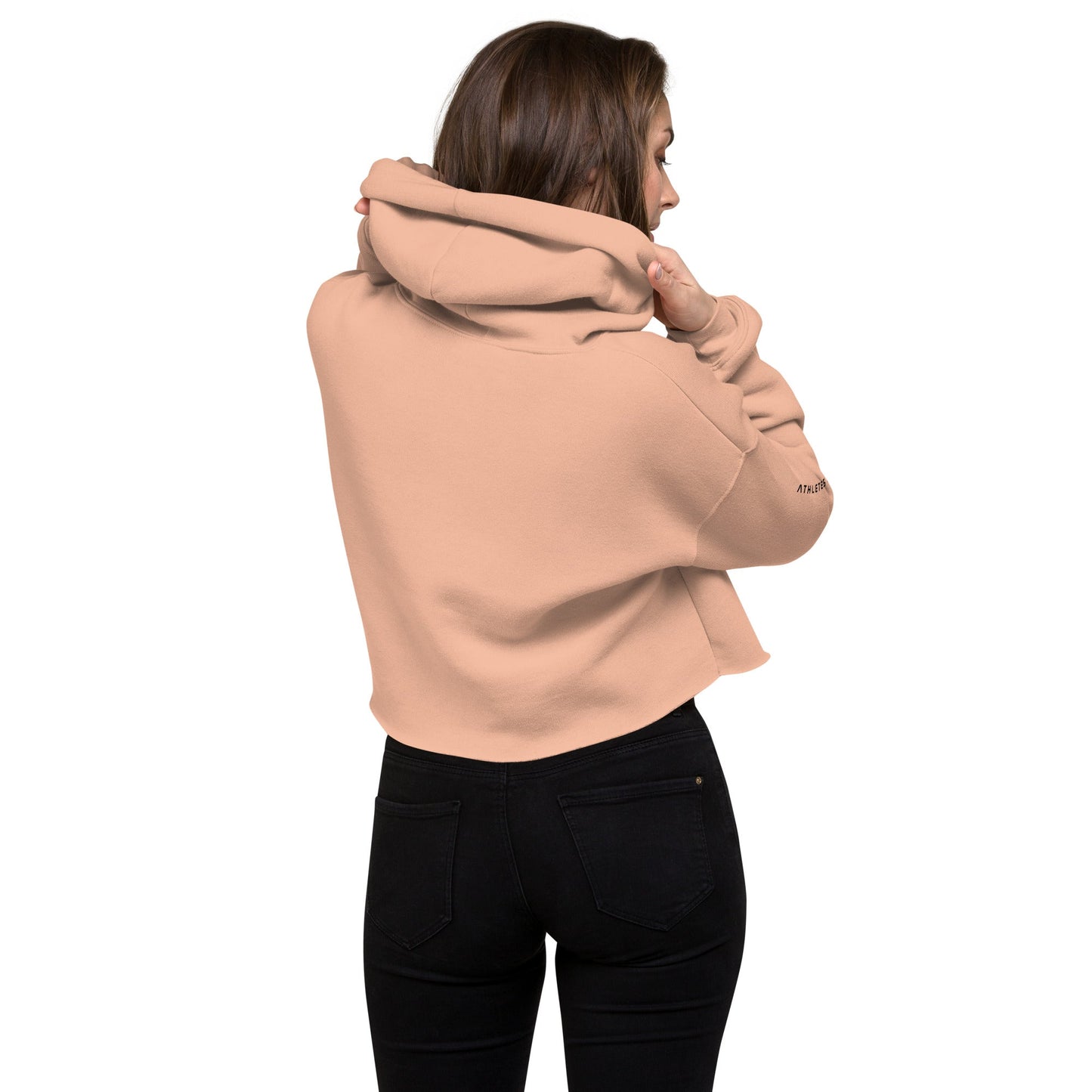 Athletes Empower Athletes - Crop Hoodie by DarkByteGear