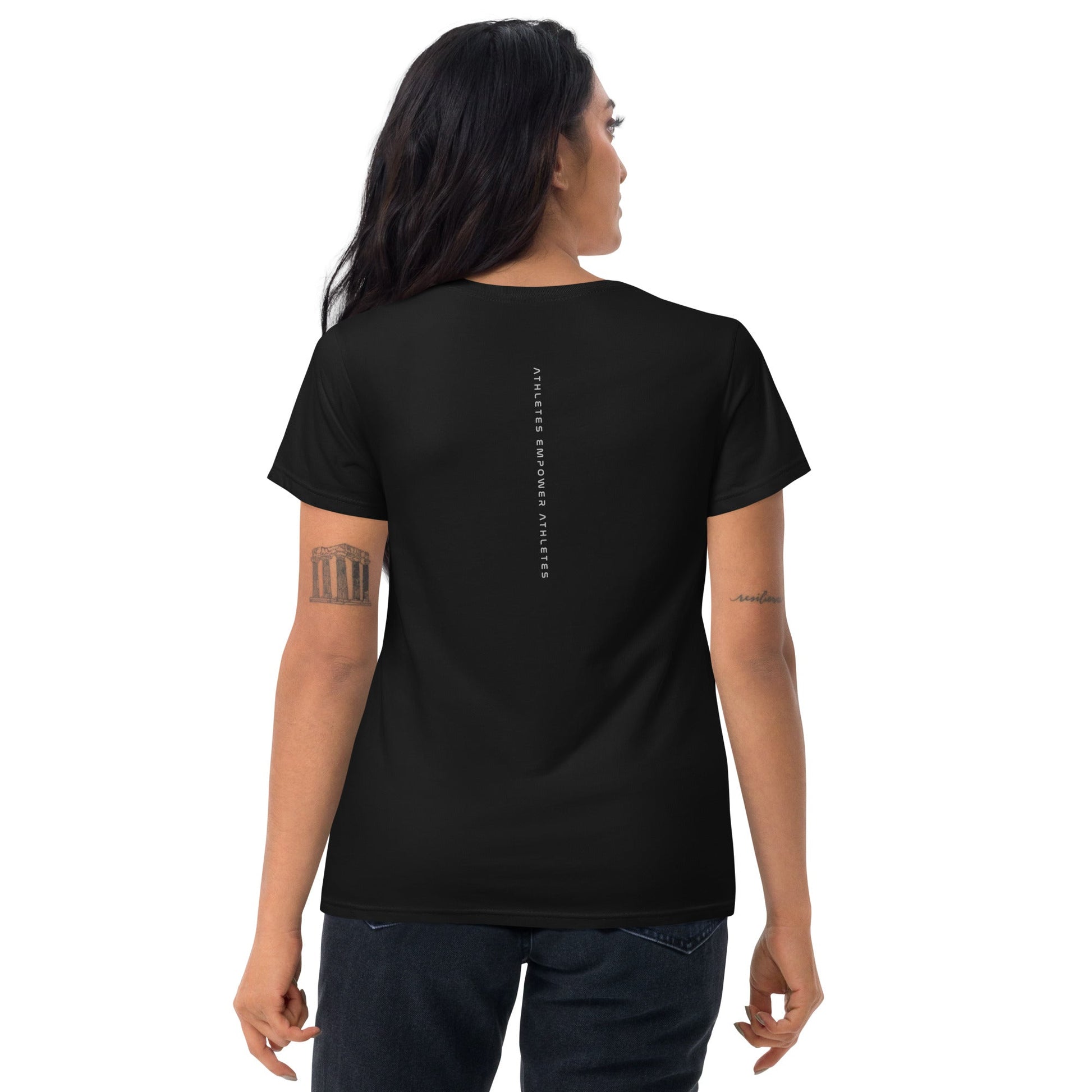 Athletes Empower Athletes - Women's short sleeve t-shirt by DarkByteGear