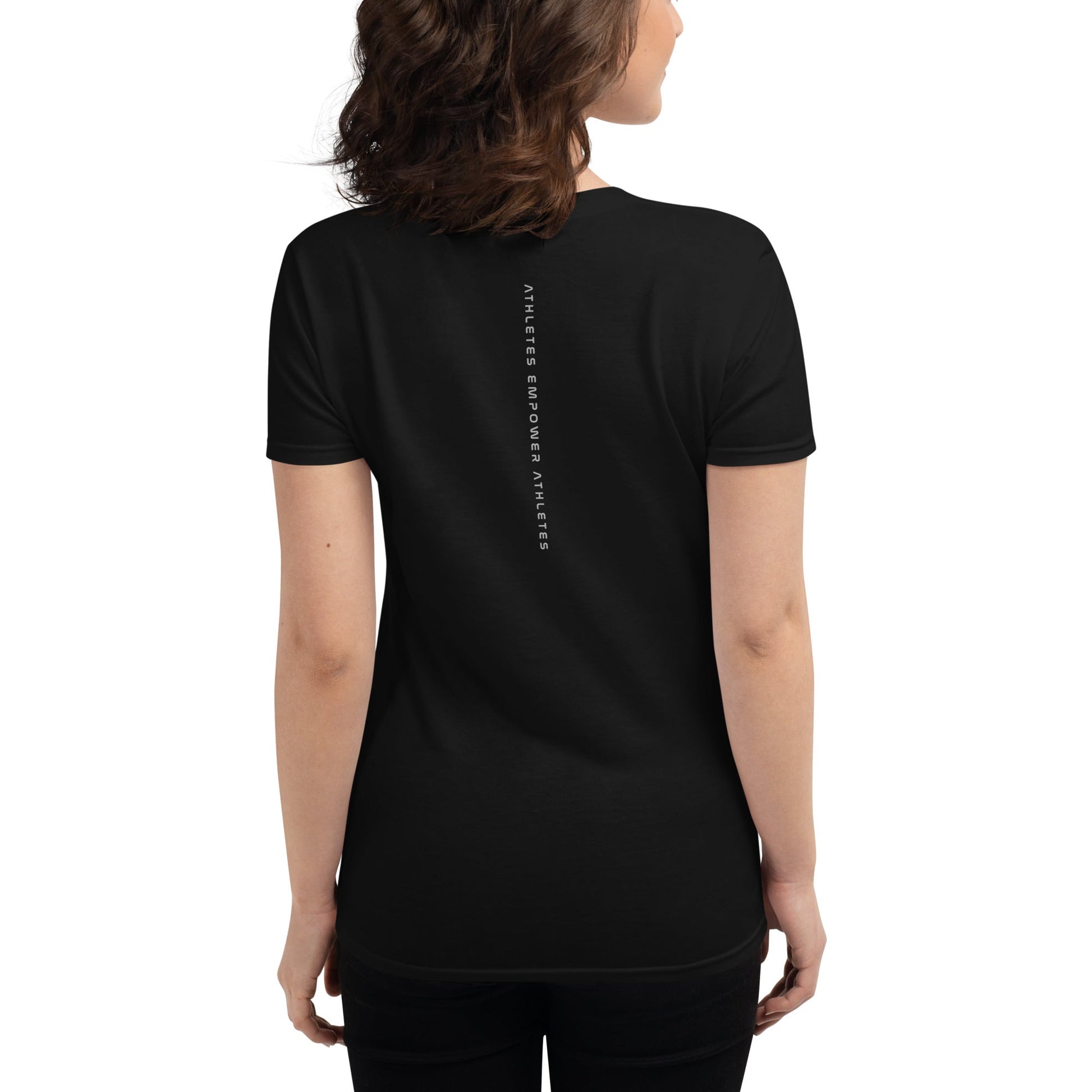 Athletes Empower Athletes - Women's short sleeve t-shirt by DarkByteGear