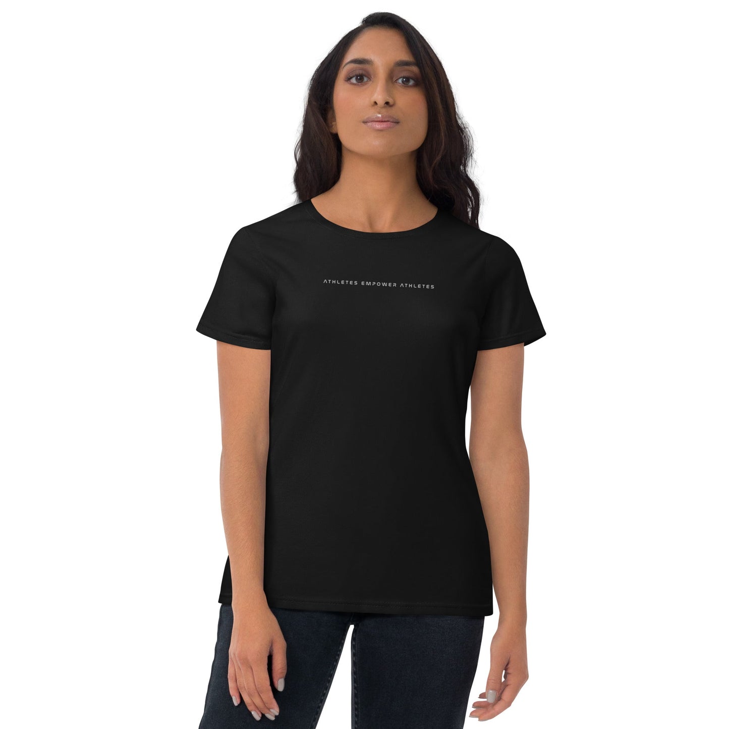 Athletes Empower Athletes - Women's short sleeve t-shirt by DarkByteGear