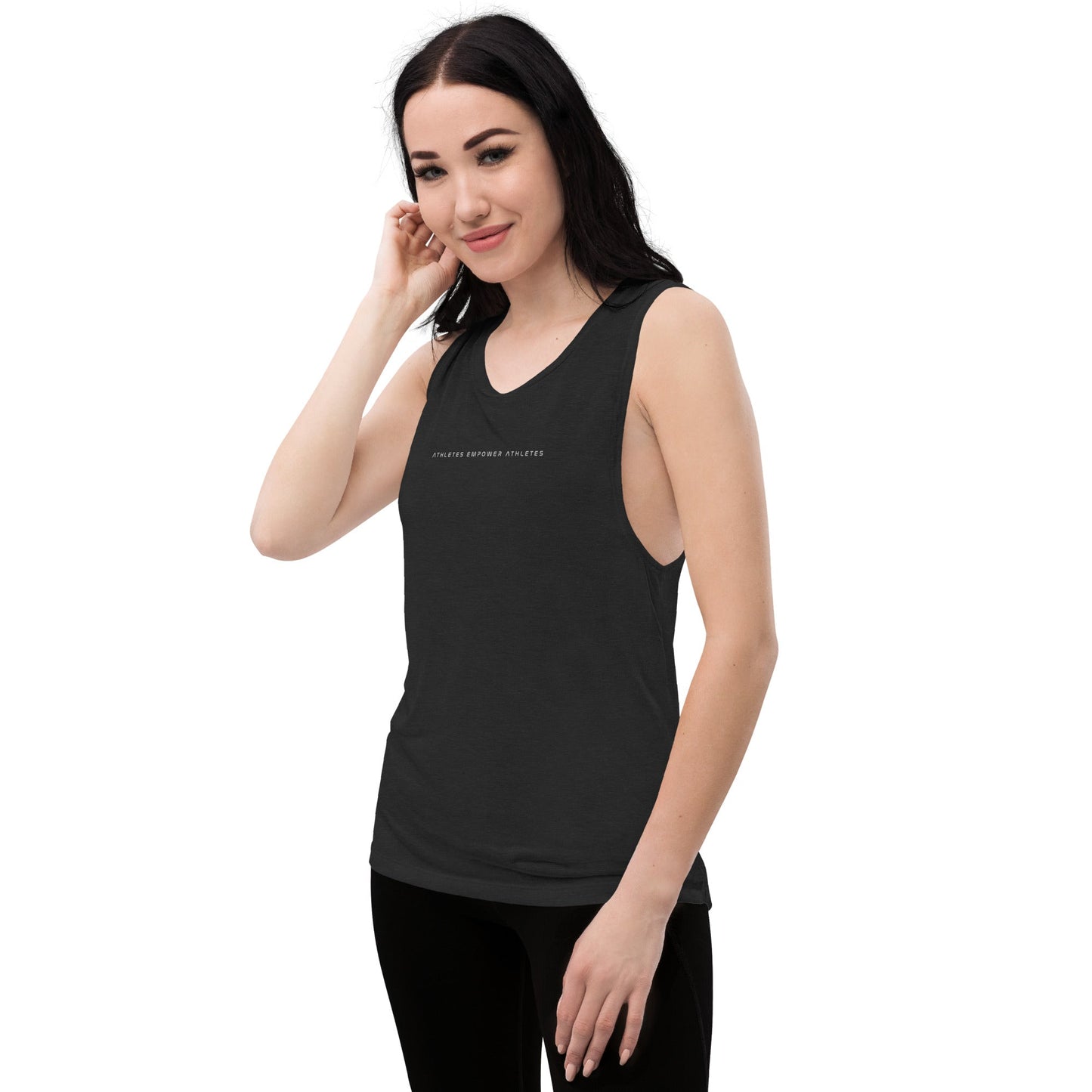 Athletes Empower Athletes - Ladies’ Muscle Tank by DarkByteGear