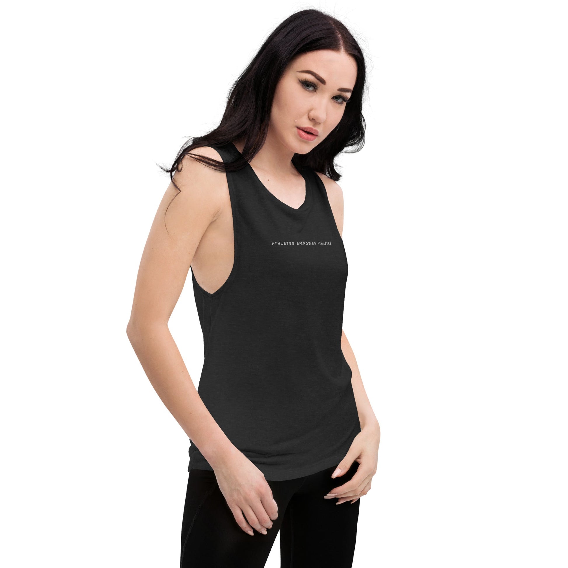 Athletes Empower Athletes - Ladies’ Muscle Tank by DarkByteGear