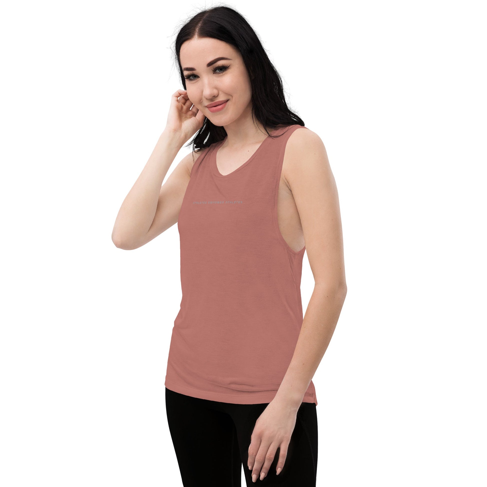 Athletes Empower Athletes - Ladies’ Muscle Tank by DarkByteGear