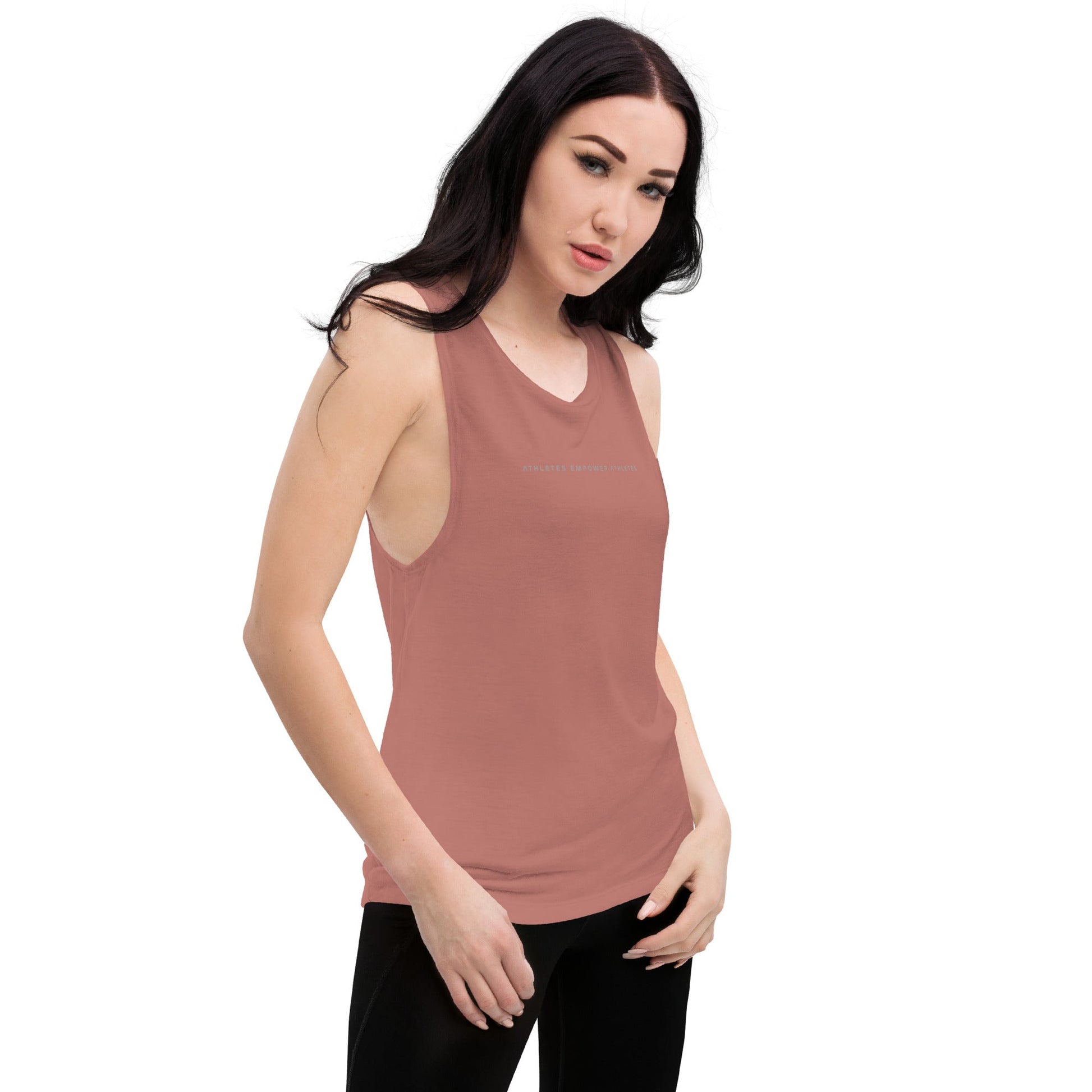 Athletes Empower Athletes - Ladies’ Muscle Tank by DarkByteGear