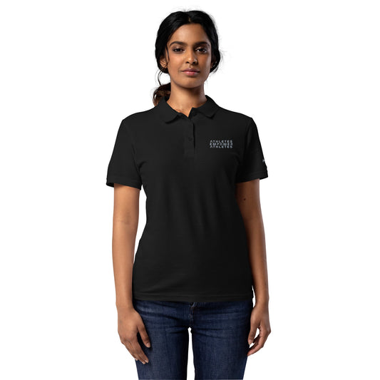 Athletes Empower Athletes - Women’s pique polo shirt by DarkByteGear