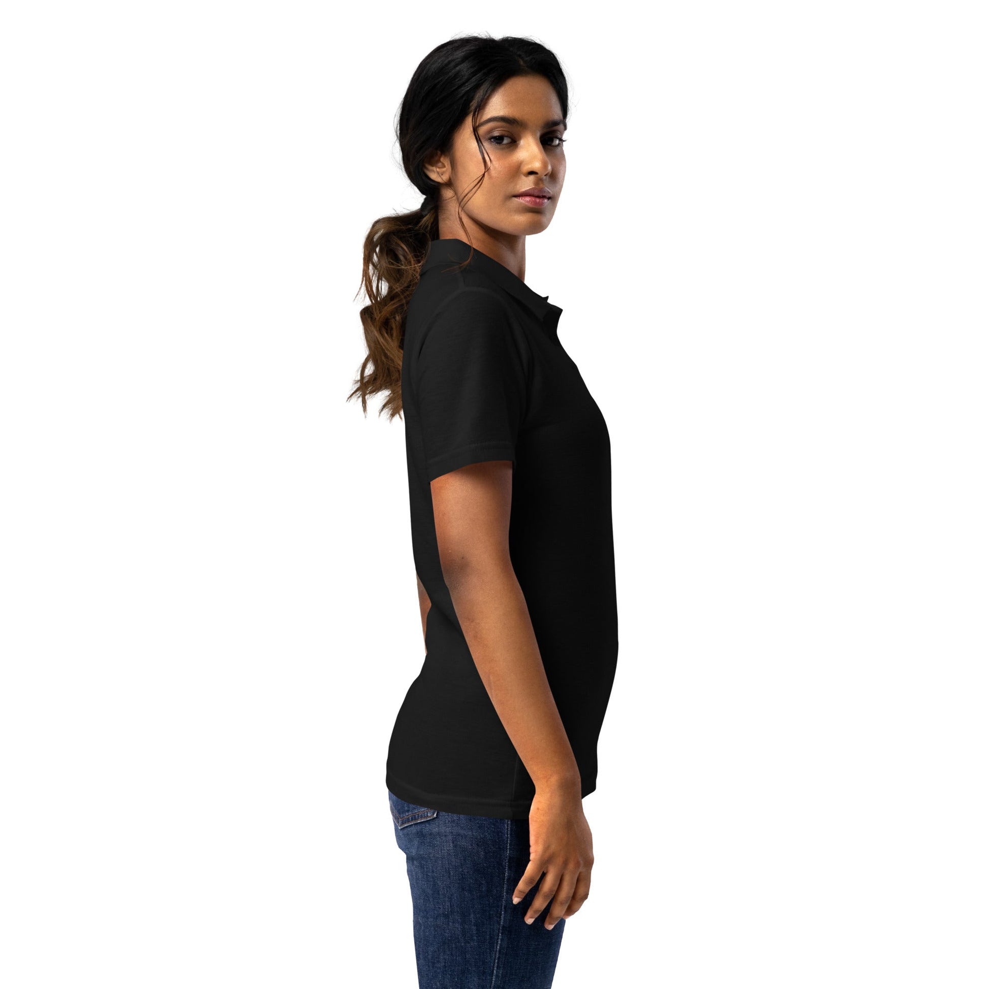 Athletes Empower Athletes - Women’s pique polo shirt by DarkByteGear