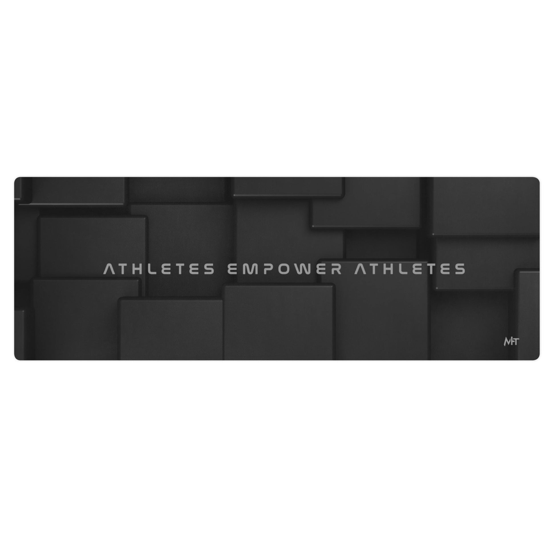 Athletes Empower Athletes - Yoga mat by DarkByteGear