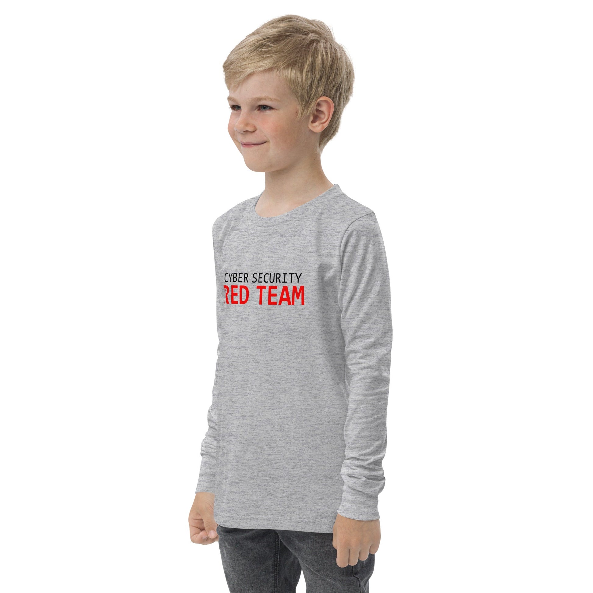Cyber Security Red Team - Junior - Youth long sleeve tee by DarkByteGear